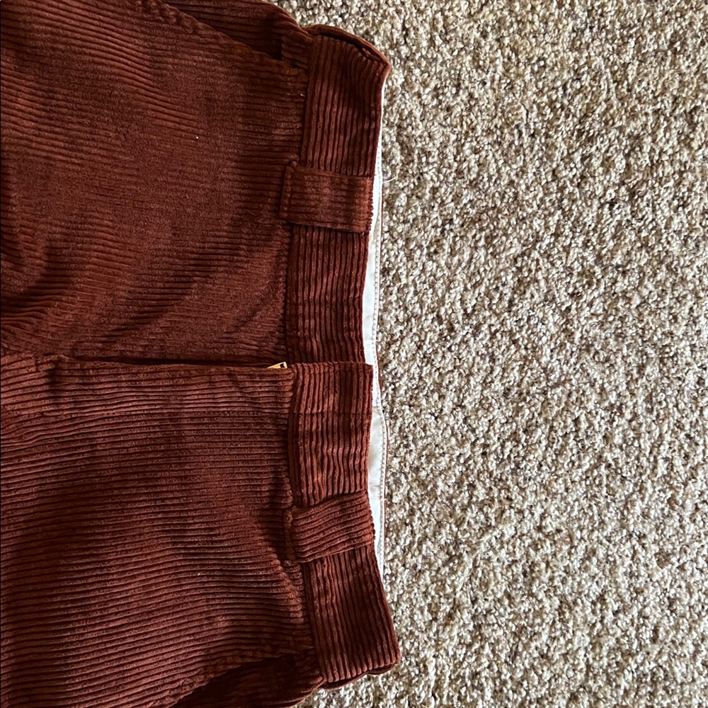 Dickies Men's Corduroy Pants in Rust Brown - Picture 4 of 5